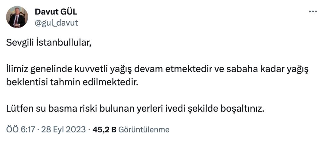 İstanbul'da bir sel felaketi daha! Araçlar sular altında kaldı 2
