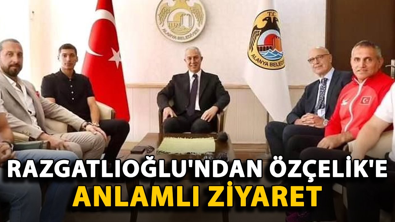 Razgatlıoğlu'ndan Özçelik'e anlamlı ziyaret