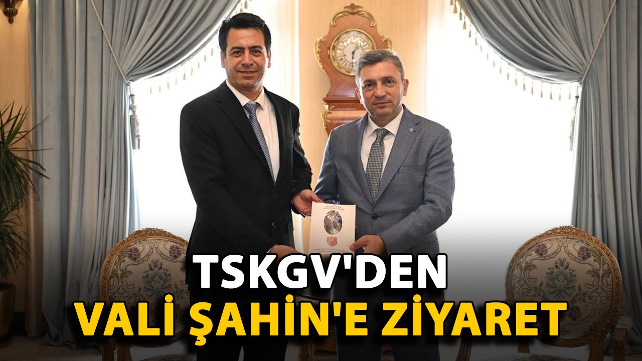 TSKGV Alanya Şube Başkanı Özdemir'den Vali Şahin'e ziyaret
