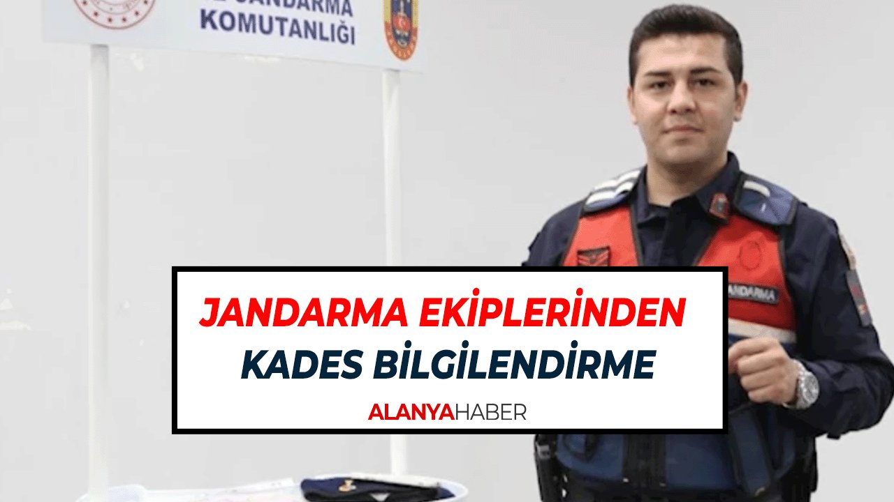 Gazipaşa’da Jandarma Ekiplerinden KADES Bilgilendirmesi