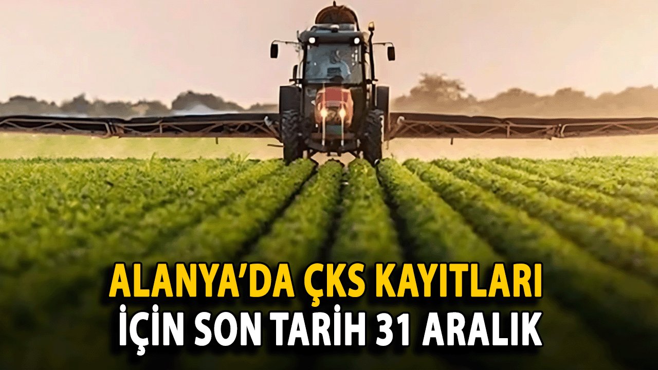 Alanya’da ÇKS Kayıtları İçin Son Tarih 31 Aralık