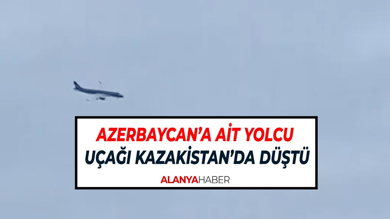 Azerbaycan’a Ait Yolcu Uçağı Kazakistan’da Düştü: Hayatta Kalanlar Var