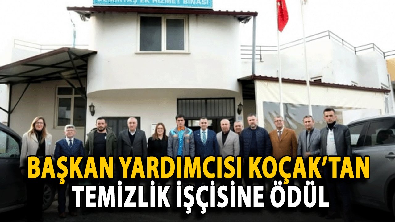 Alanya Belediye Başkan Yardımcısı’ndan Temizlik İşçisi Mustafa Özdemir’e Teşekkür