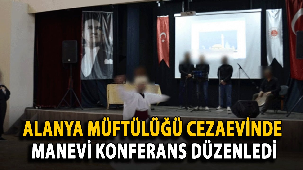 Alanya Müftülüğü Cezaevinde Manevi Konferans Düzenledi