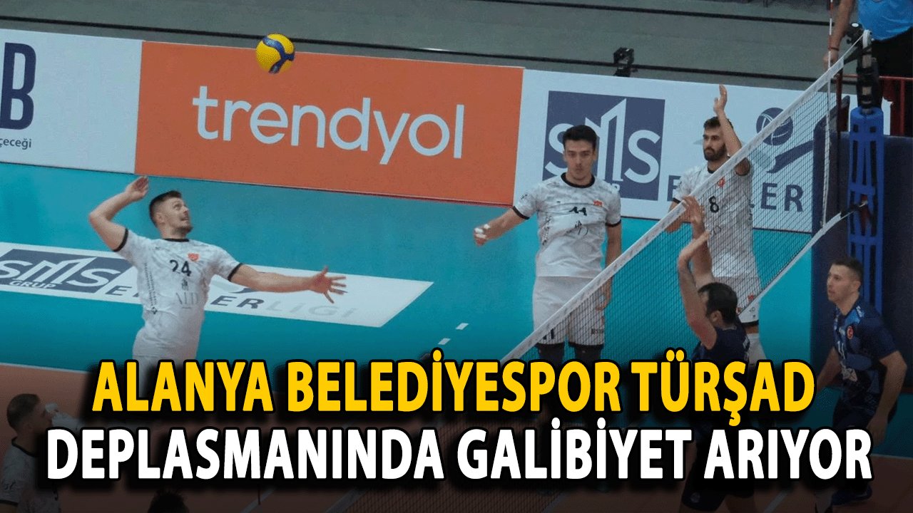 Alanya Belediyespor Türşad Deplasmanında Galibiyet Arıyor