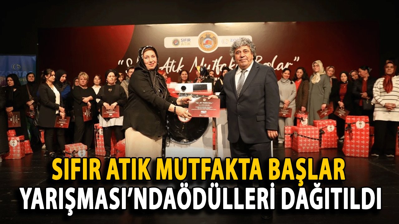 Sıfır Atık Mutfakta Başlar Yarışması’nda Ödüller Sahiplerini Buldu