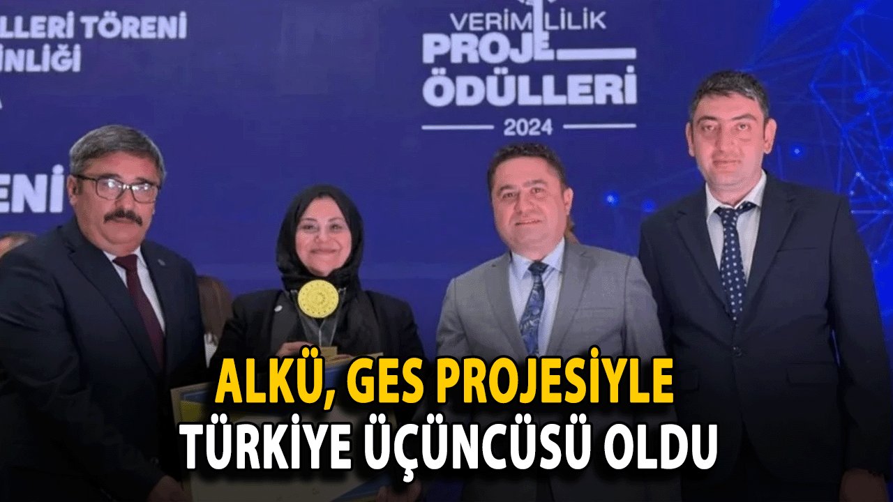 ALKÜ, GES Projesiyle Türkiye Üçüncüsü Oldu