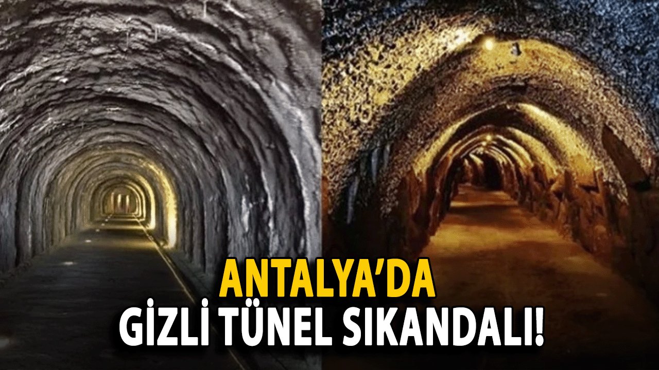 Antalya’da gizli tünel sıkandalı! 5 yıldızlı otellerden izinsiz tünel