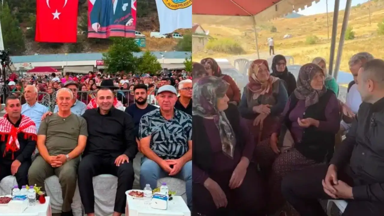 Sapadere’den Çayarası’na uzanan buluşma: Siyaset ve Yörük kültürü aynı etkinlikte buluştu