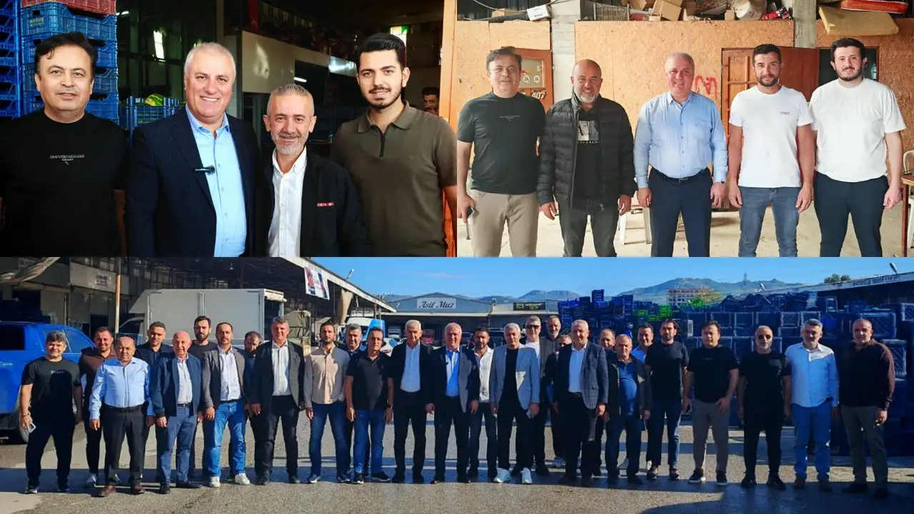 Eray Erdem’den batı hal ziyaretleri: Hal esnafının taleplerini dinledi