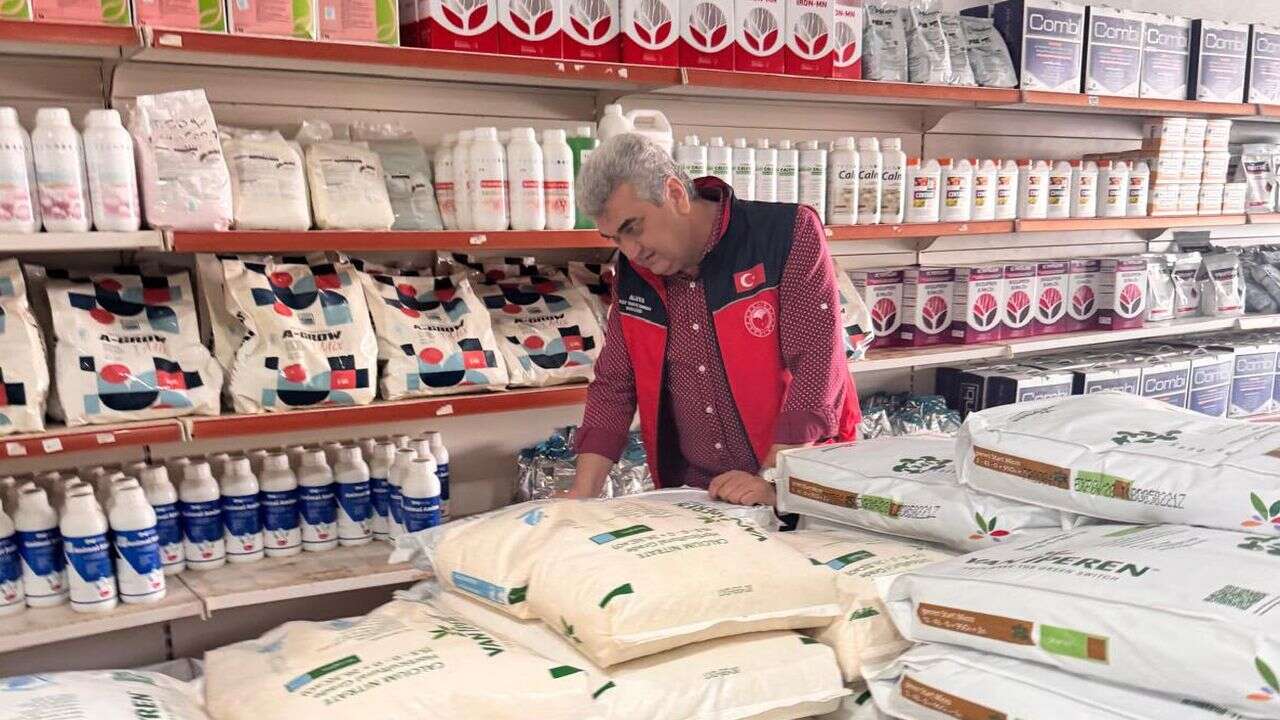 Alanya’da gübre denetimi: Bayiler tek tek kontrol ediliyor