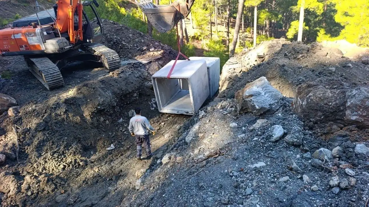 Alanya Kırsalında Sel Riskine Karşı Kapsamlı Önlem