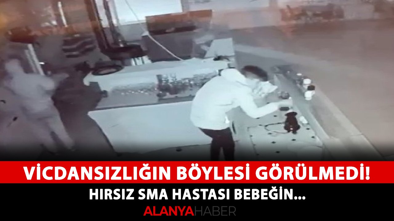 Vicdansızlığın böylesi görülmedi! Hırsız SMA hastası bebeğin...