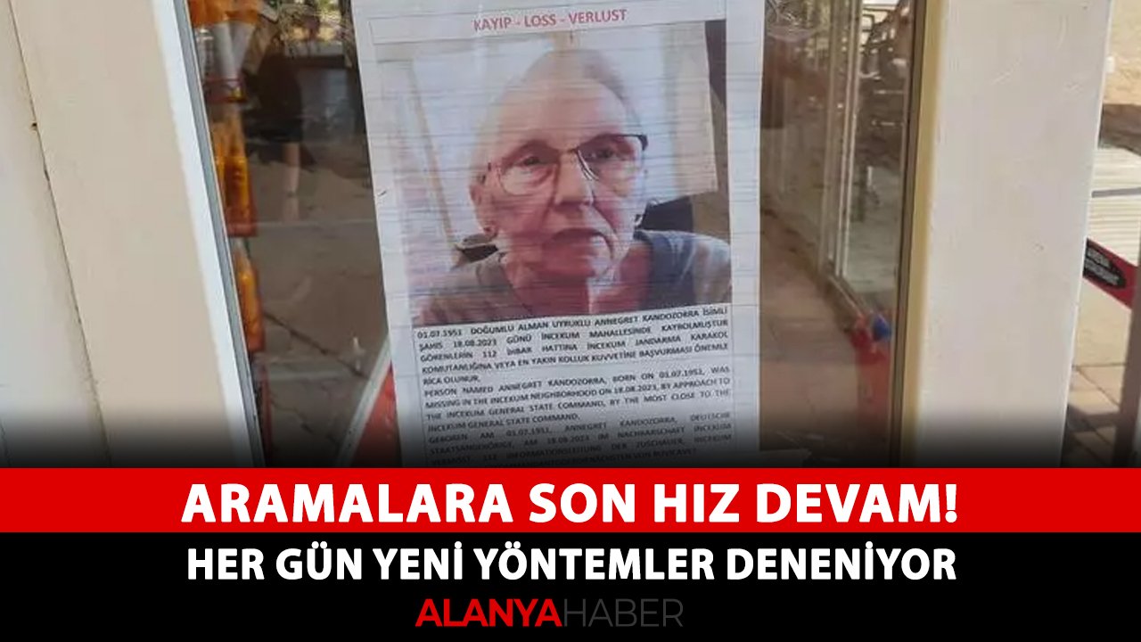 Aramalara son hız devam! Her gün yeni yöntemler deneniyor