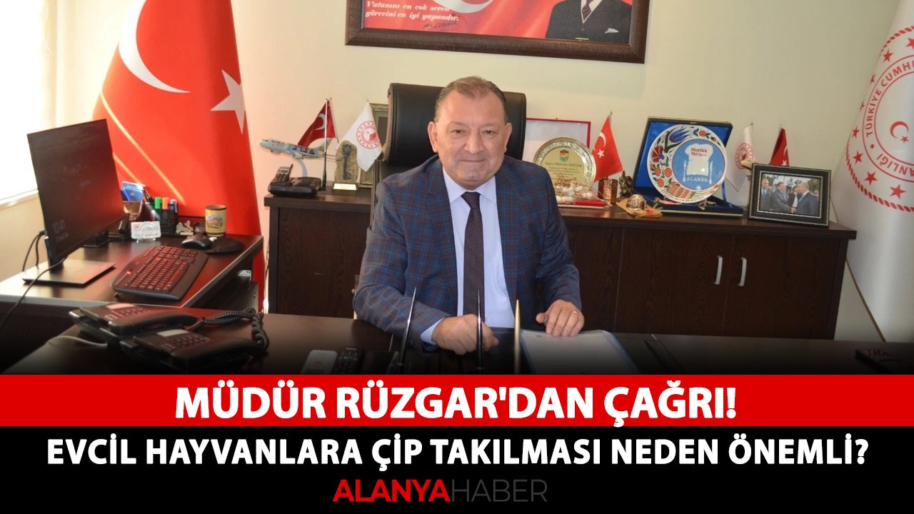Müdür Rüzgar'dan çağrı! Evcil hayvanlara çip takılması neden önemli?