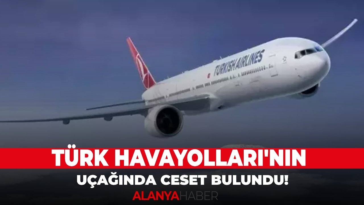 Türk Havayolları'nın uçağında ceset bulundu!