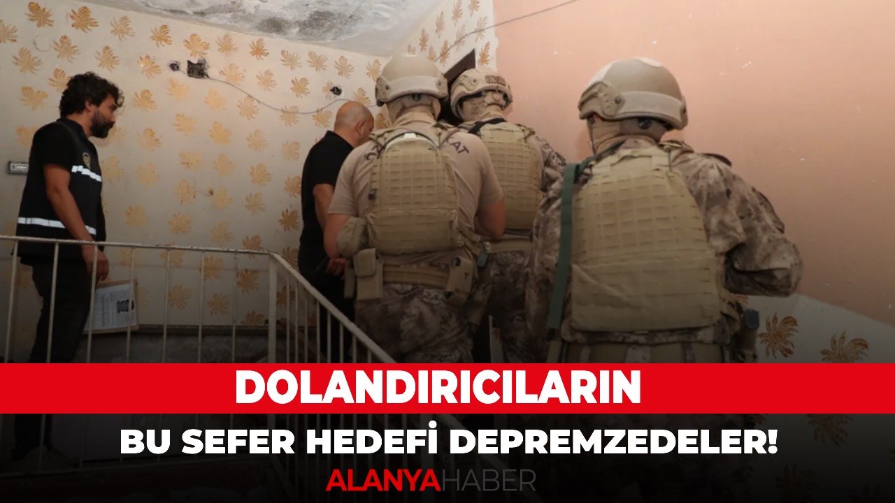 Dolandırıcıların bu sefer hedefi depremzedeler!