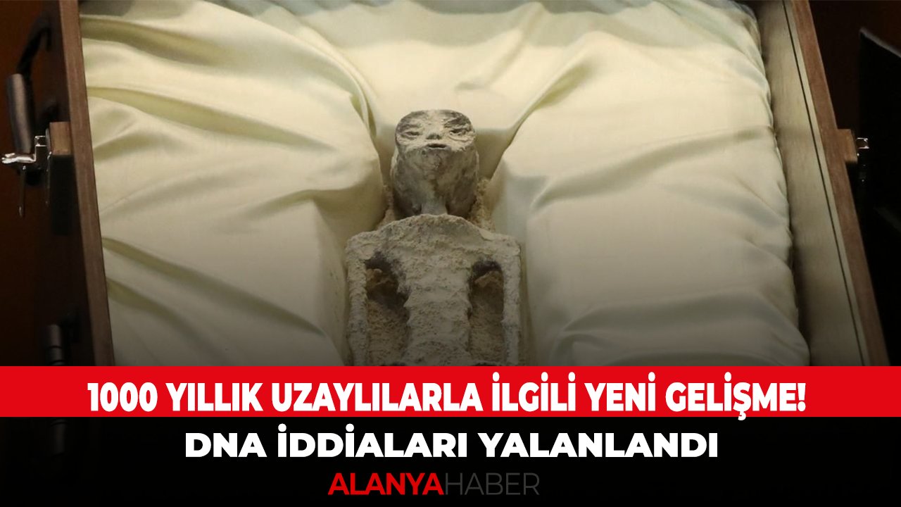 1000 yaşında oldukları tahmin edilen uzaylılarla ilgili yeni gelişme! DNA iddiaları yalanlandı