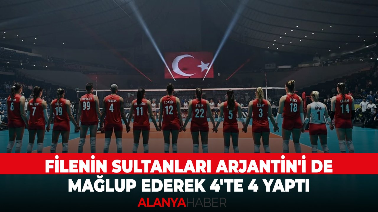 Filenin Sultanları Arjantin'i de mağlup ederek 4'te 4 yaptı