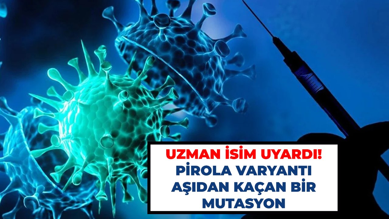Uzman isim uyardı! Pirola varyantı aşıdan kaçan bir mutasyon