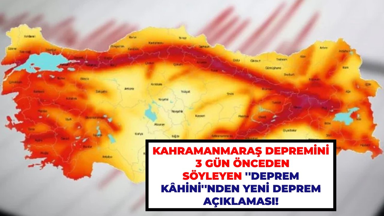 Kahramanmaraş depremini 3 gün önceden söyleyen ''Deprem kâhini''nden yeni deprem açıklaması!