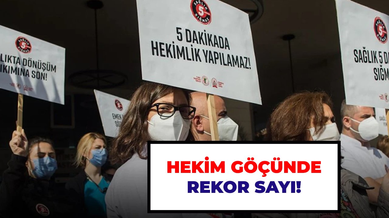 Hekim göçünde rekor sayı!