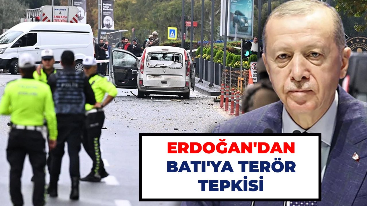 Erdoğan'dan Batı'ya terör tepkisi
