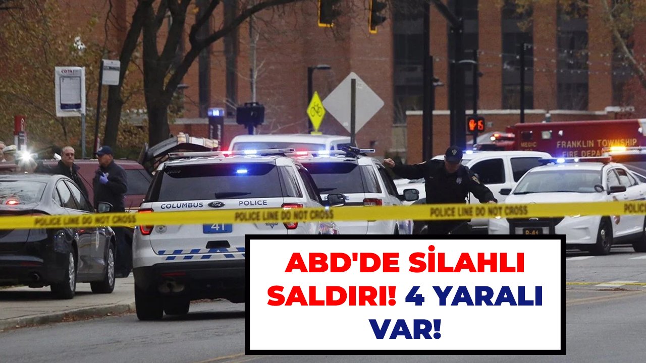 ABD'de silahlı saldırı! 4 yaralı var!