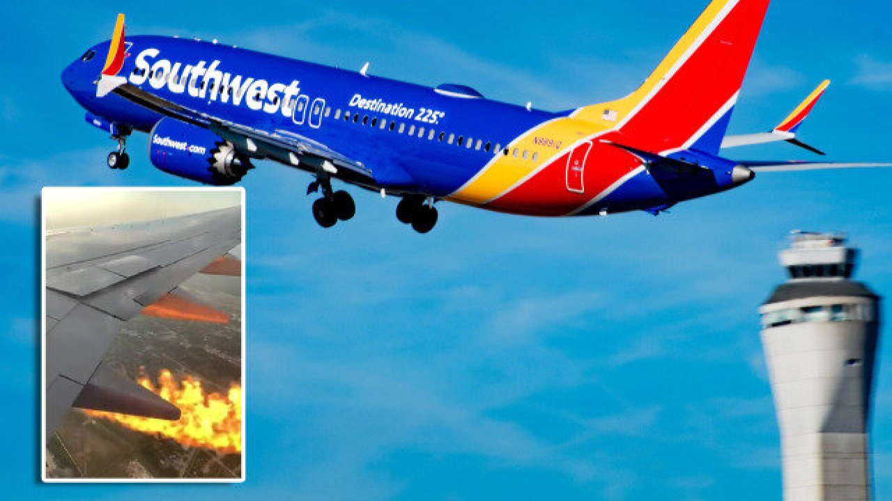 Uçakta korku dolu anlar! ABD kargo uçağı havalandıktan sonra alevler saçtı!