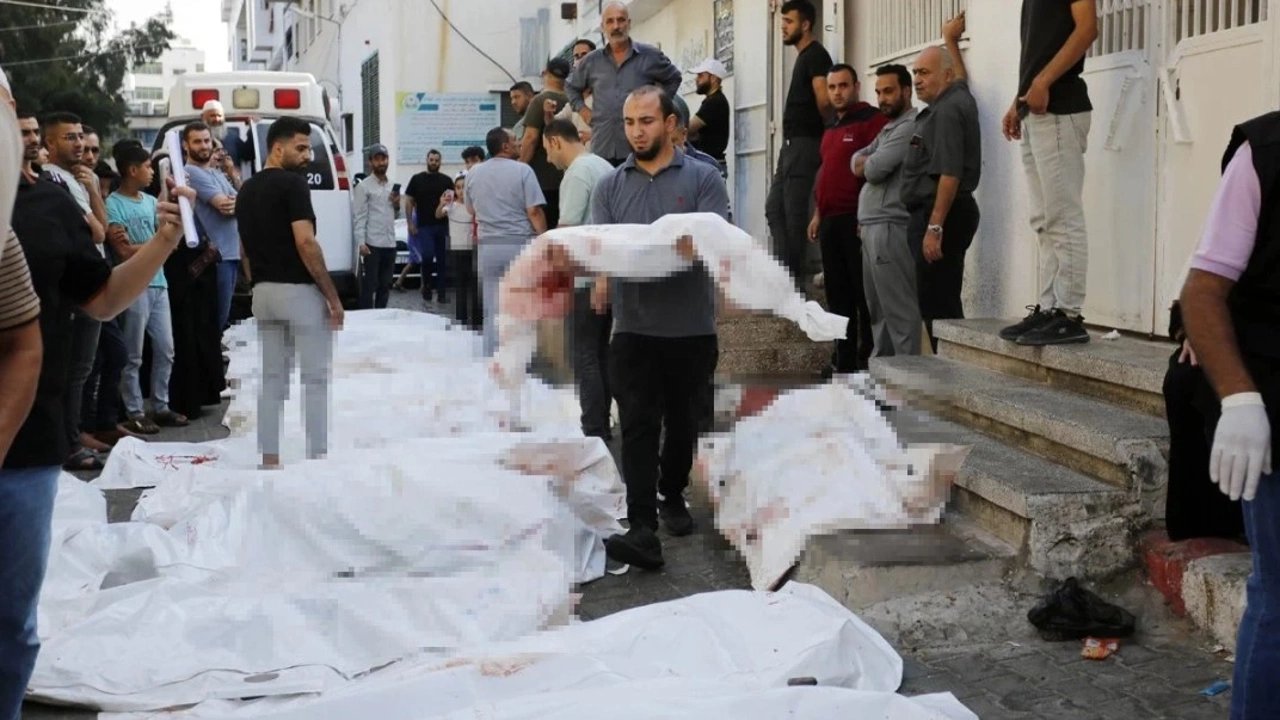 Filistin basını açıkladı: Gazze'de morglarda yer kalmadı!