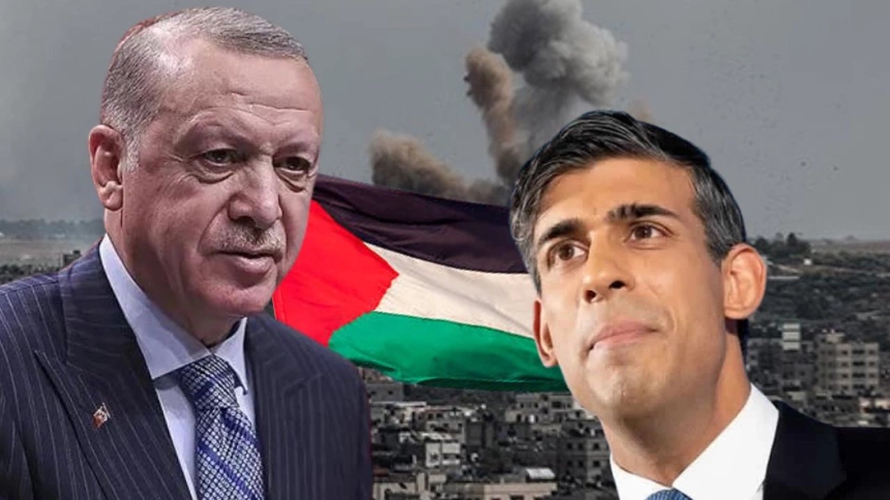 Erdoğan, Sunak ile telefonda İsrail-Filistin savaşıyla ilgili görüştü