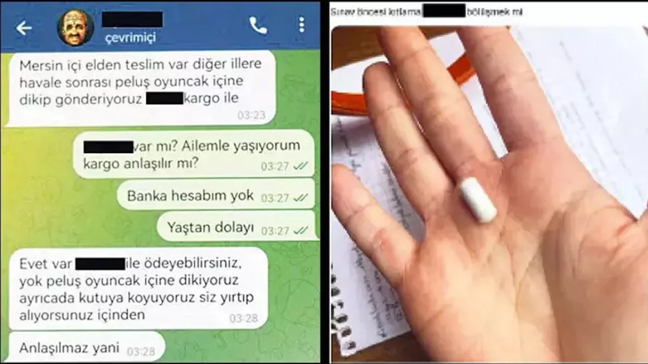 Sınava hazırlanan öğrencilere peluş oyuncak içinde kırmızı reçeteli ilaç!