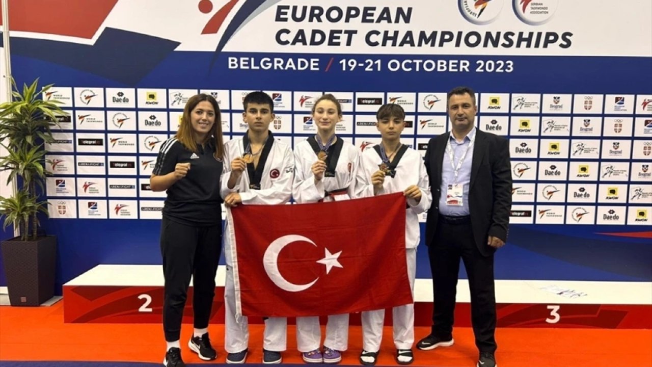 Avrupa şampiyonasında milli triatlet Tuğçe Kır altın madalyayı aldı