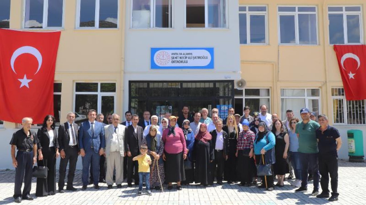 Alanya Şehit'lerini okullarda yaşatacak