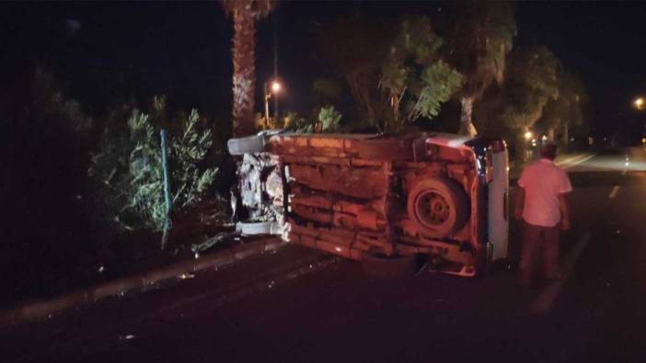 Direksiyon başında uyuyakalan şoför kaza yaptı, yine de uyanamadı!