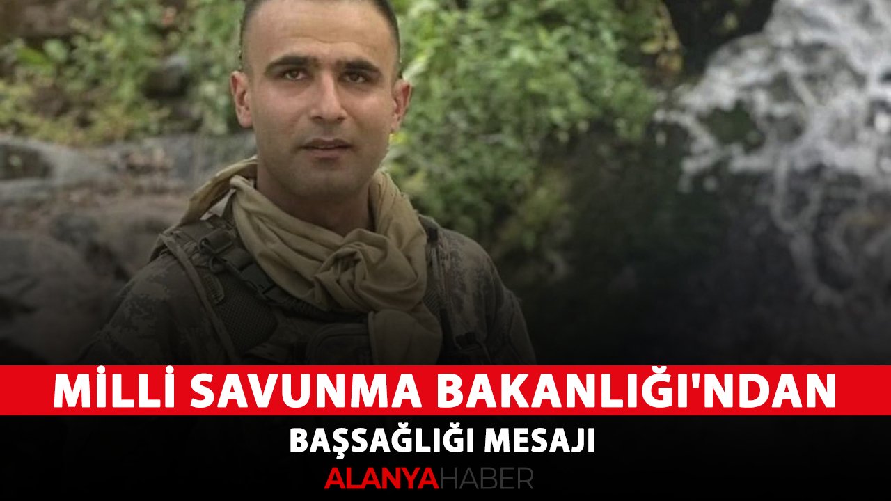 Milli Savunma Bakanlığı'ndan başsağlığı mesajı