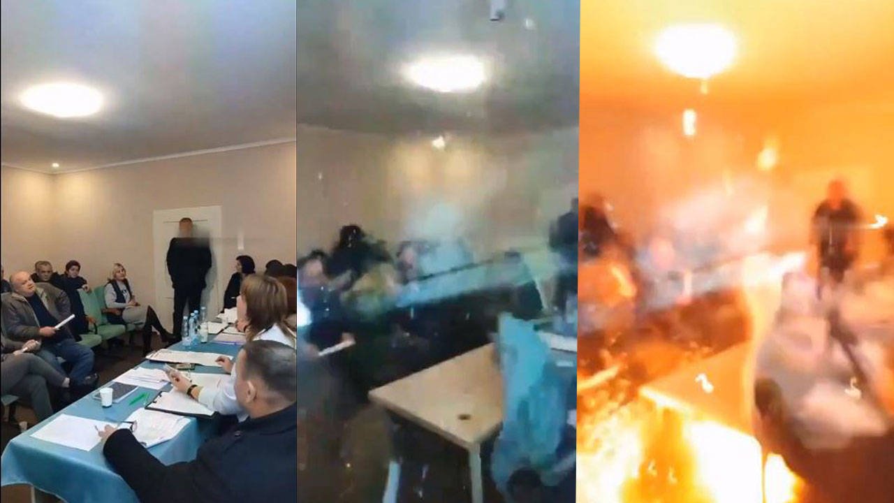 Ukrayna'da Meclis Toplantısında El Bombası Patlatıldı: 26 Yaralı