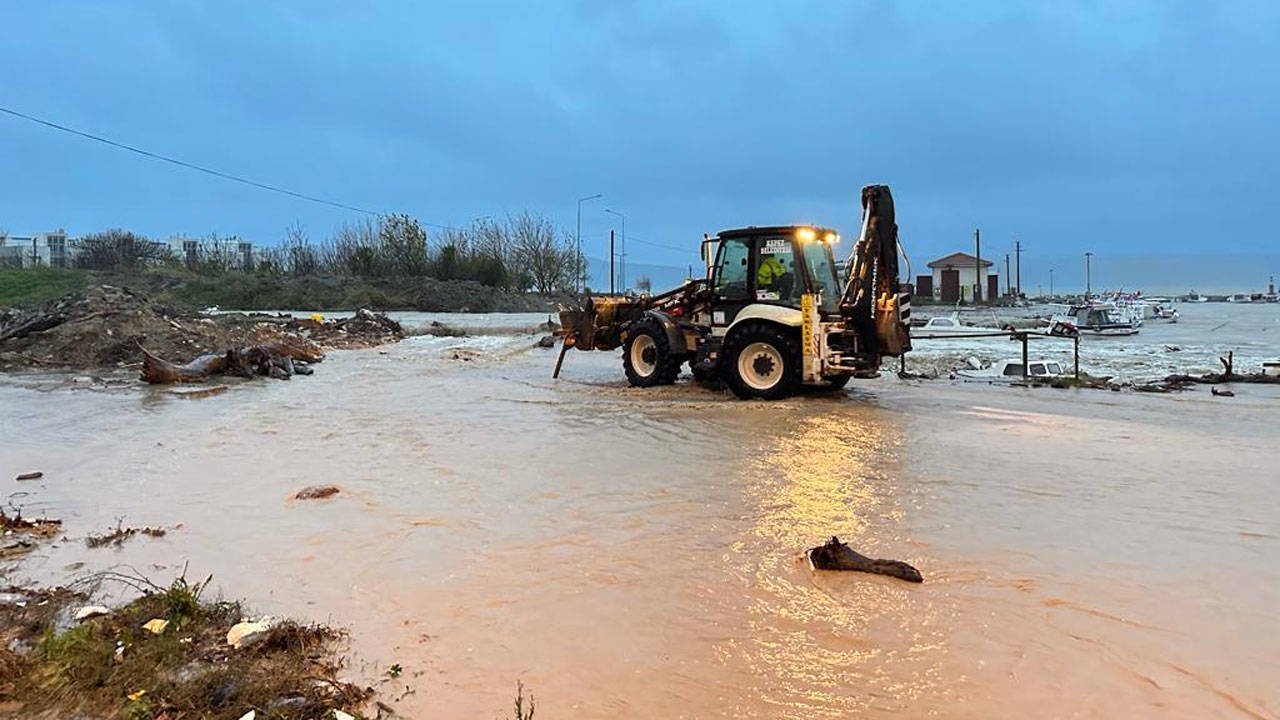 Çanakkale'de Kepez Çayı Yine Taştı