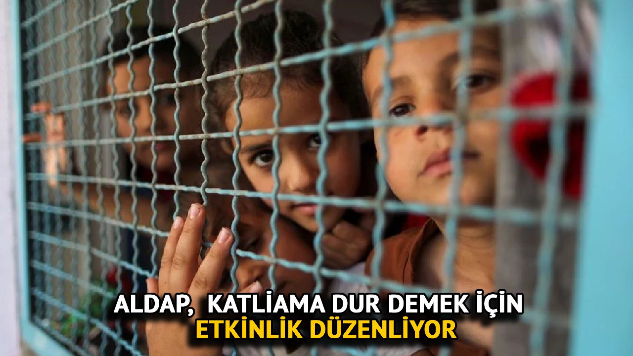 ALDAP, Katliama Dur Demek İçin Etkinlik Düzenliyor