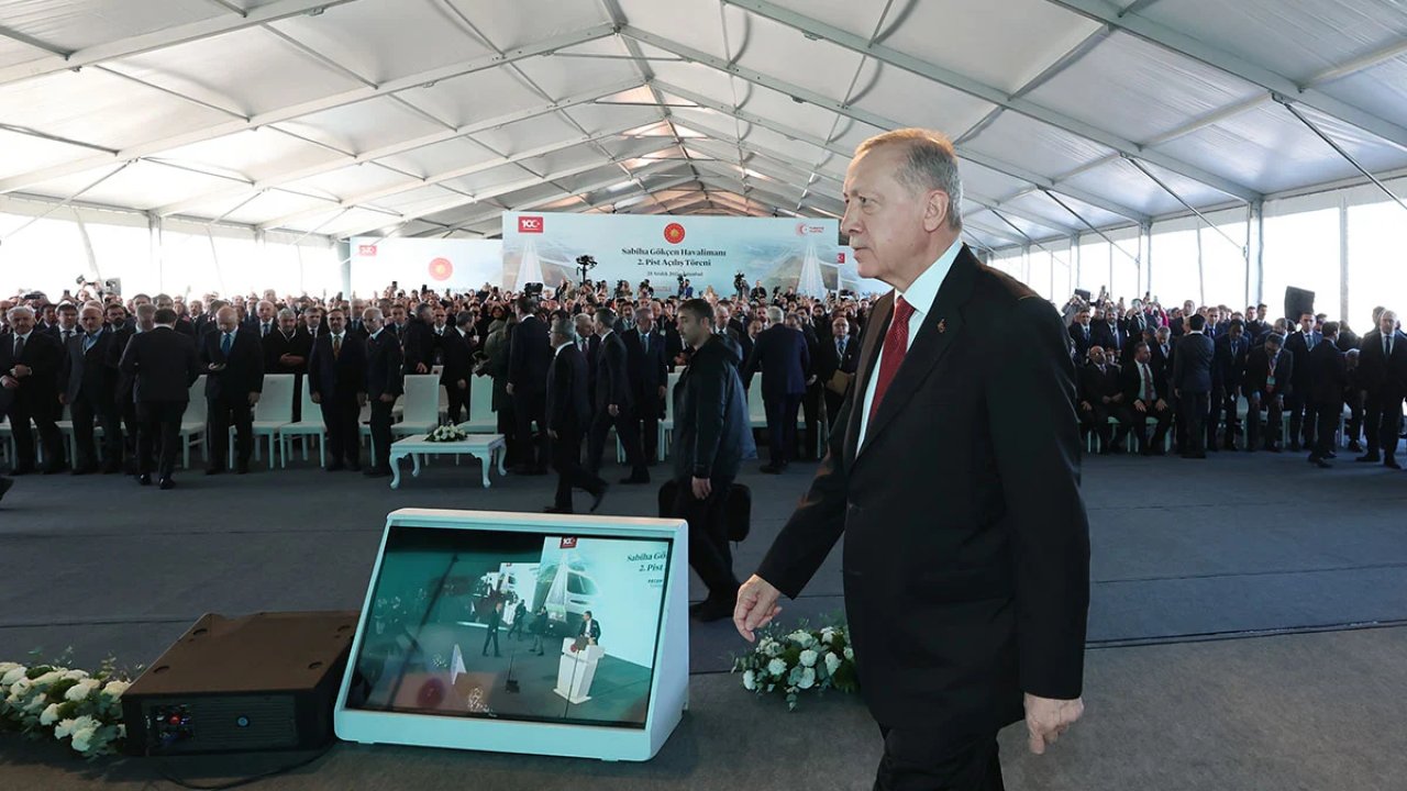 Erdoğan'dan Sabiha Gökçen Havalimanı'nda İkinci Pist Açılışında Çarpıcı Açıklama