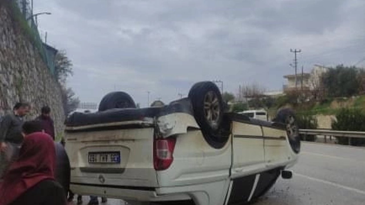 Serik'te Korkutan Kaza