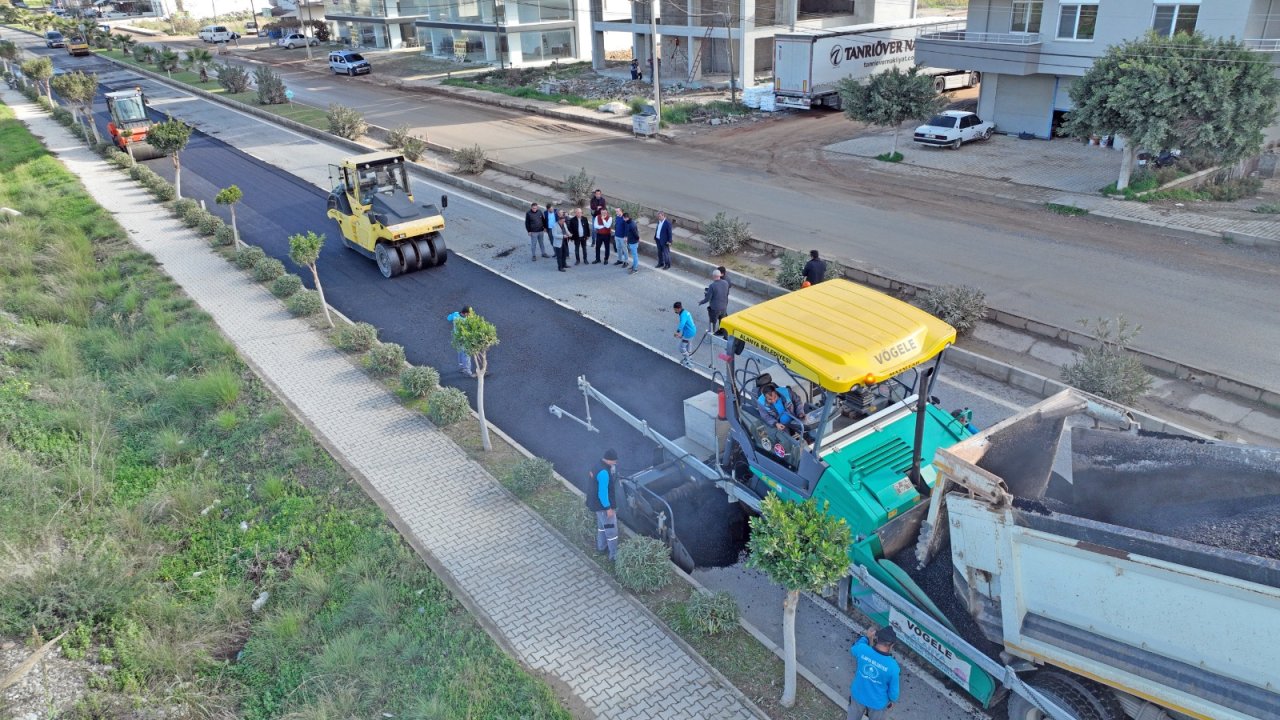 Alanya Belediyesi Asfalt Yolları Genişletiyor