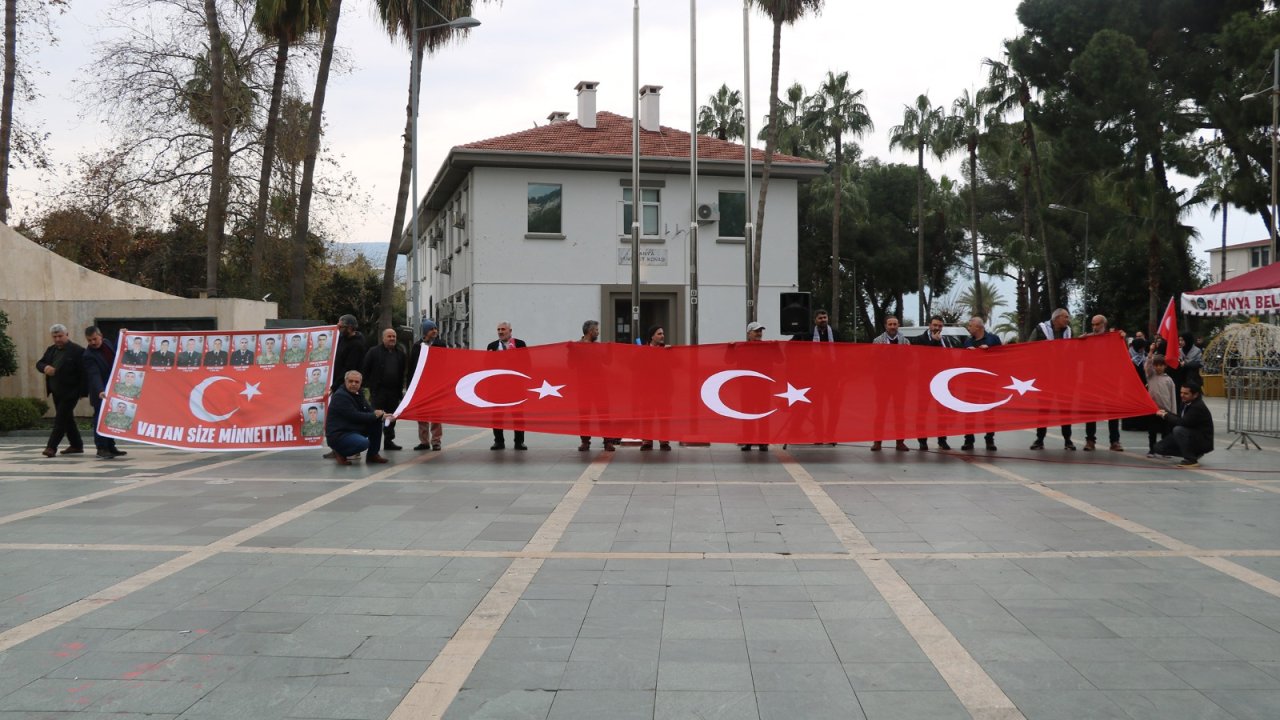 Alanya Dayanışma Platformu, Filistin'e Destek Yürüyüşü Düzenliyor